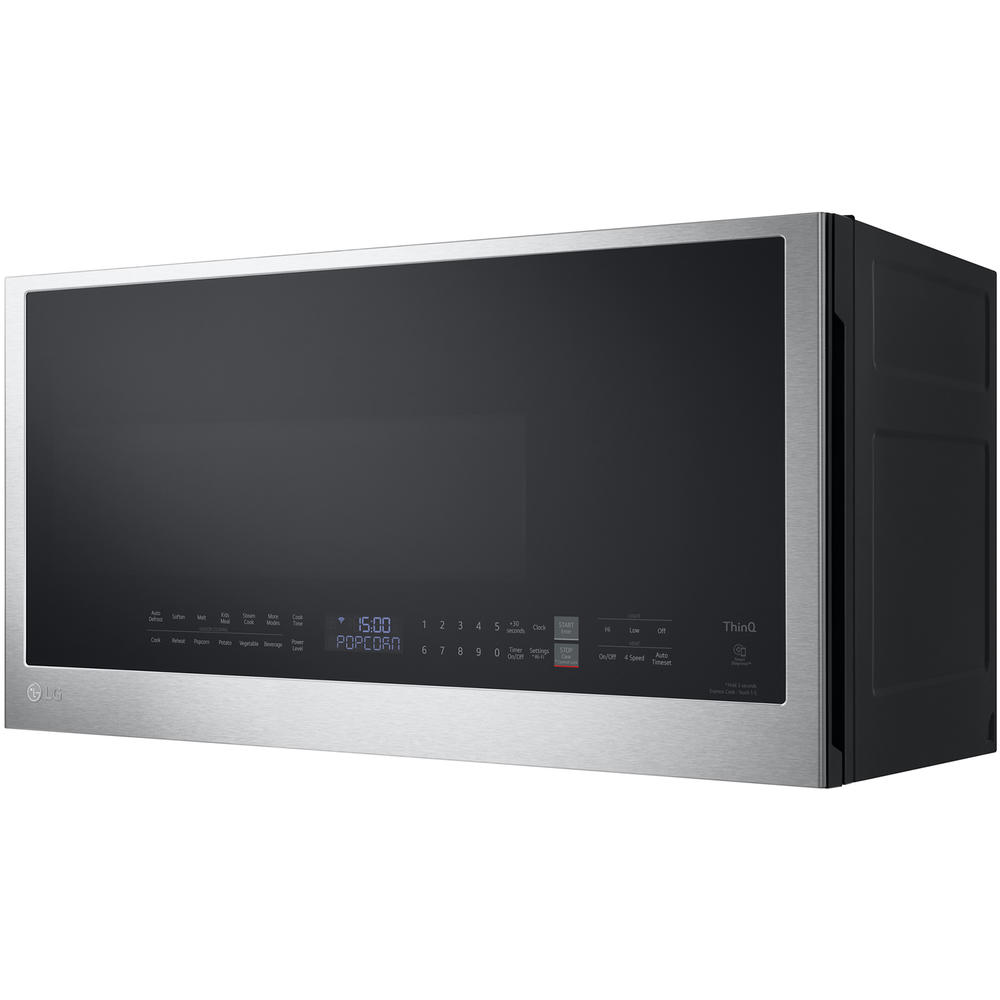 LG MVEL2033F  2.0 cu. ft. Wi-Fi Enabled Over-the-Range Microwave Oven with EasyClean&#174;&#8211; PrintProof&#8482; Stainless Steel