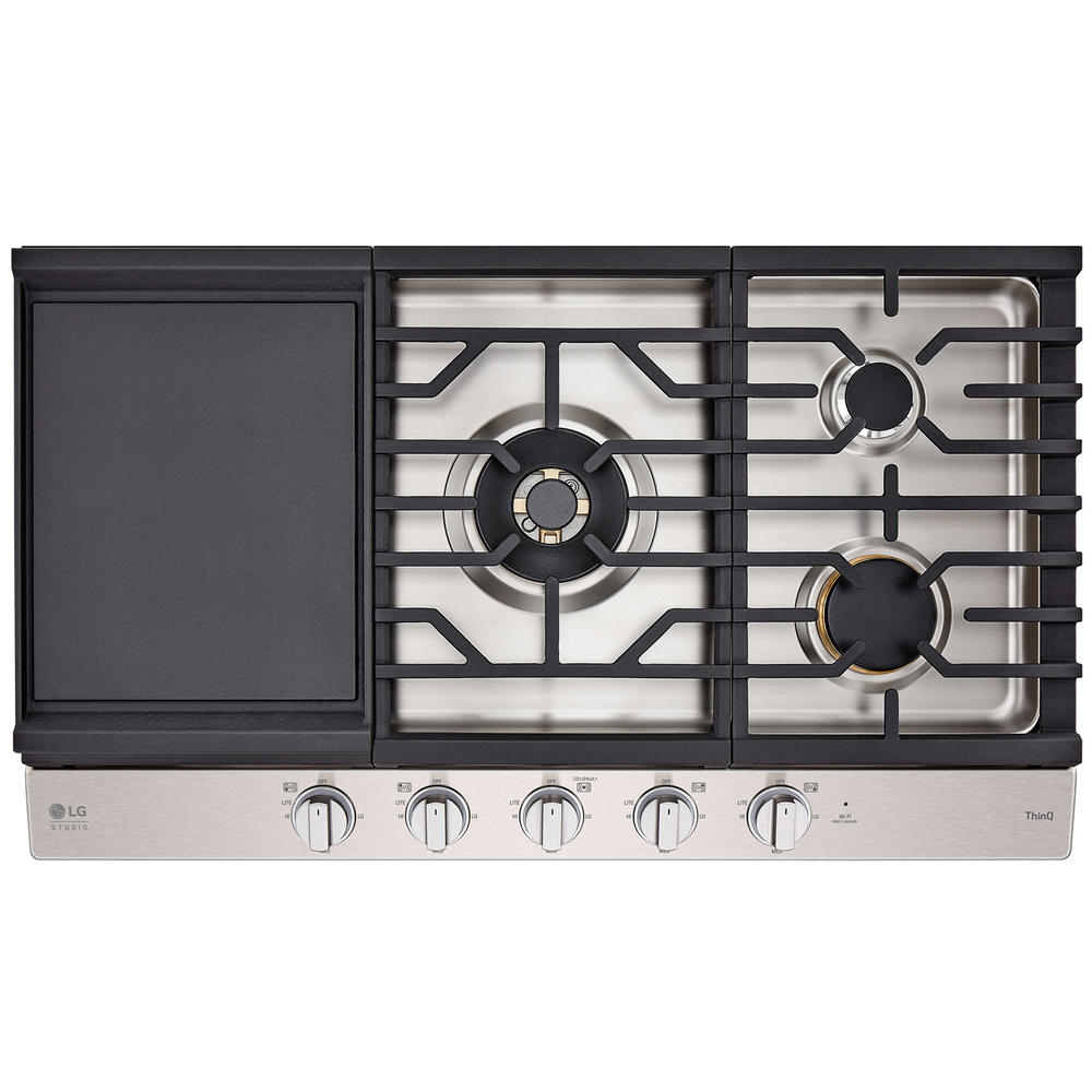LG STUDIO CBGS3628S  36&#8221; Gas Cooktop with Professional Stainless Steel Finish