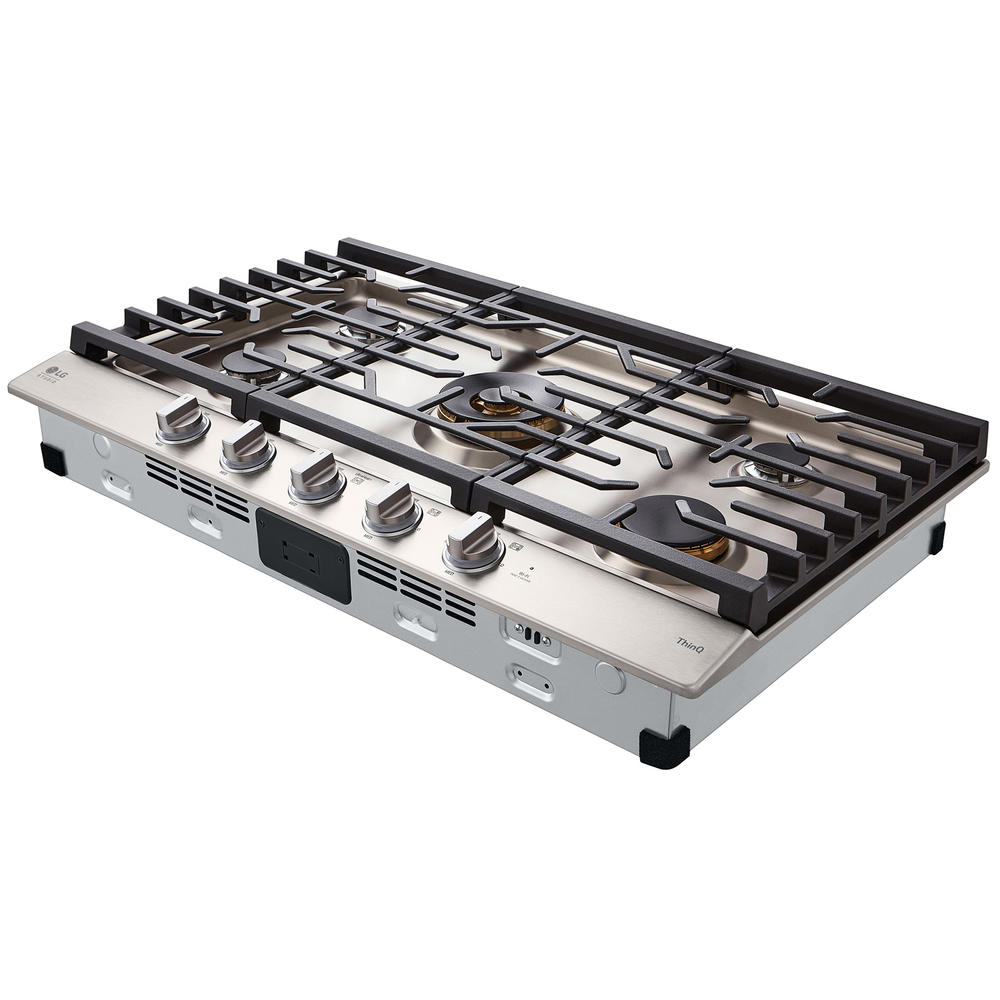 LG STUDIO CBGS3628S 36” Gas Cooktop with Professional Stainless Steel