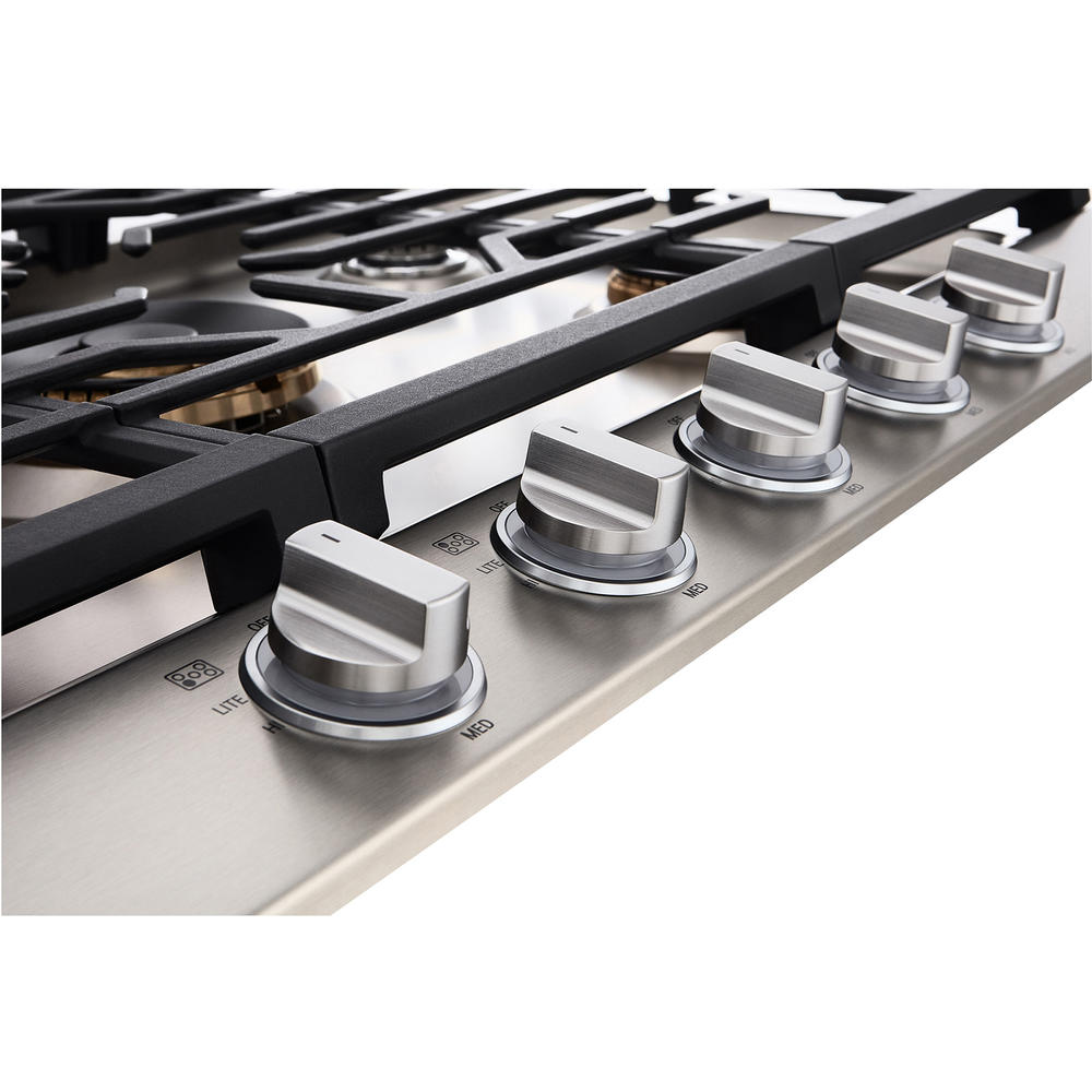 LG STUDIO CBGS3628S 36” Gas Cooktop with Professional Stainless Steel