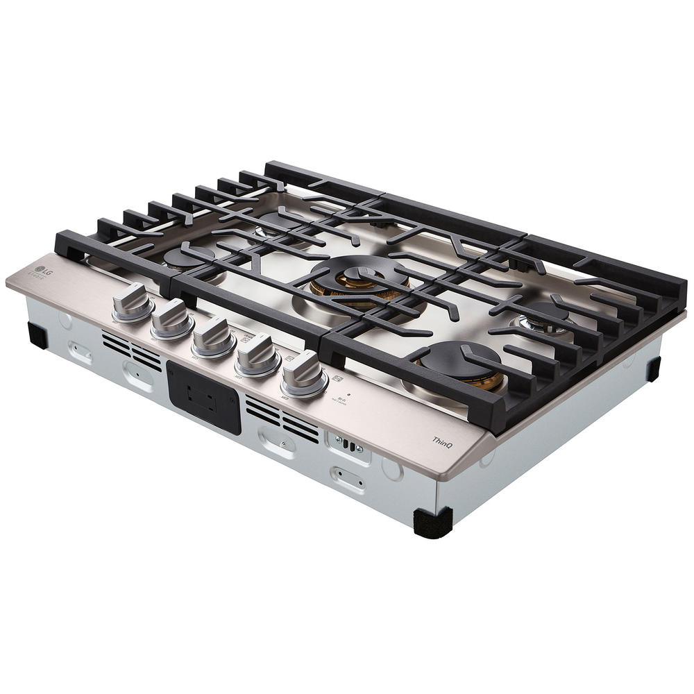 LG STUDIO CBGS3028S 30” Gas Cooktop with Professional Stainless Steel