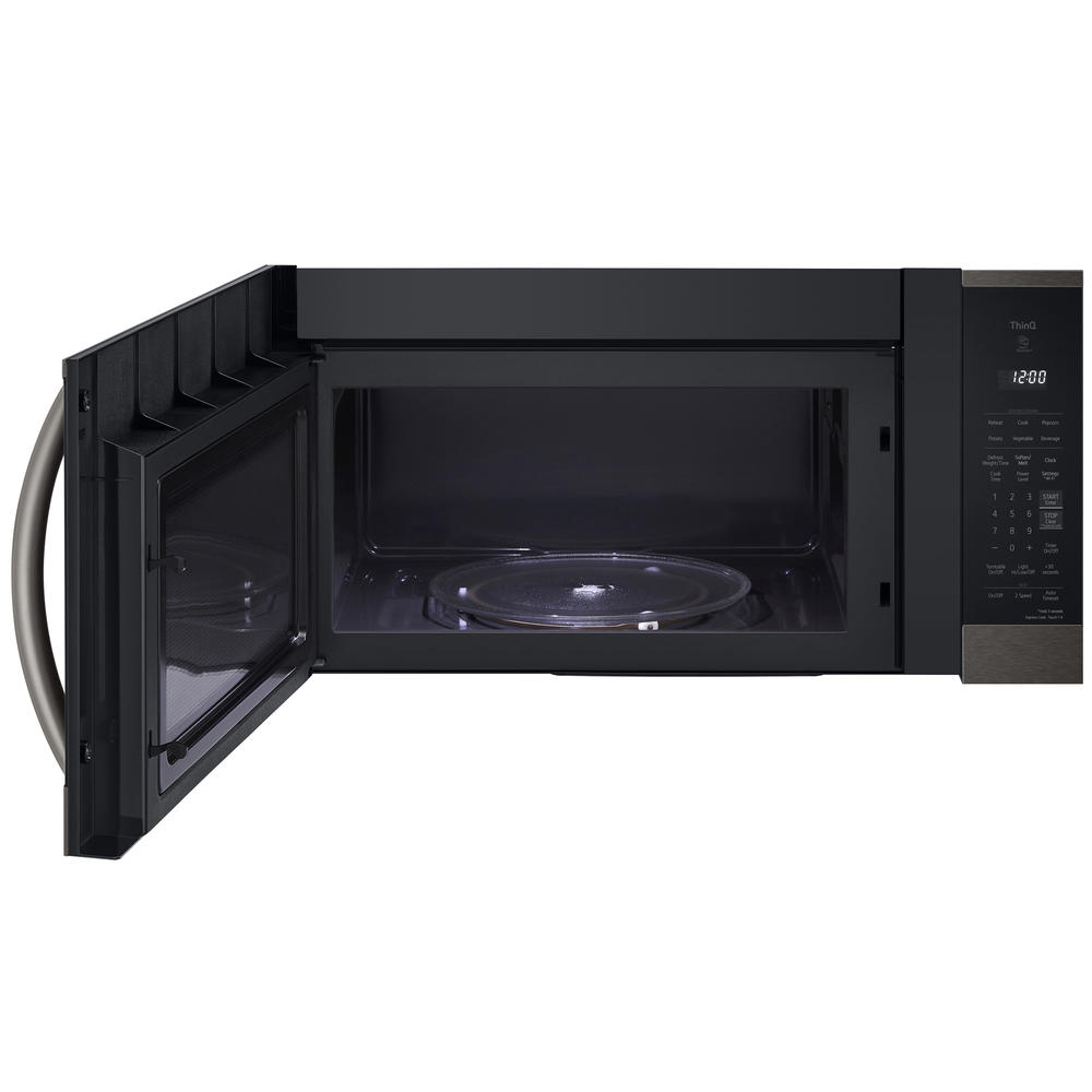 LG MVEM1825D  1.8 cu. ft. Smart Wi-Fi Enabled Over-the-Range Microwave Oven with EasyClean&#174; &#8211; PrintProof&#174; Black Stainless Steel