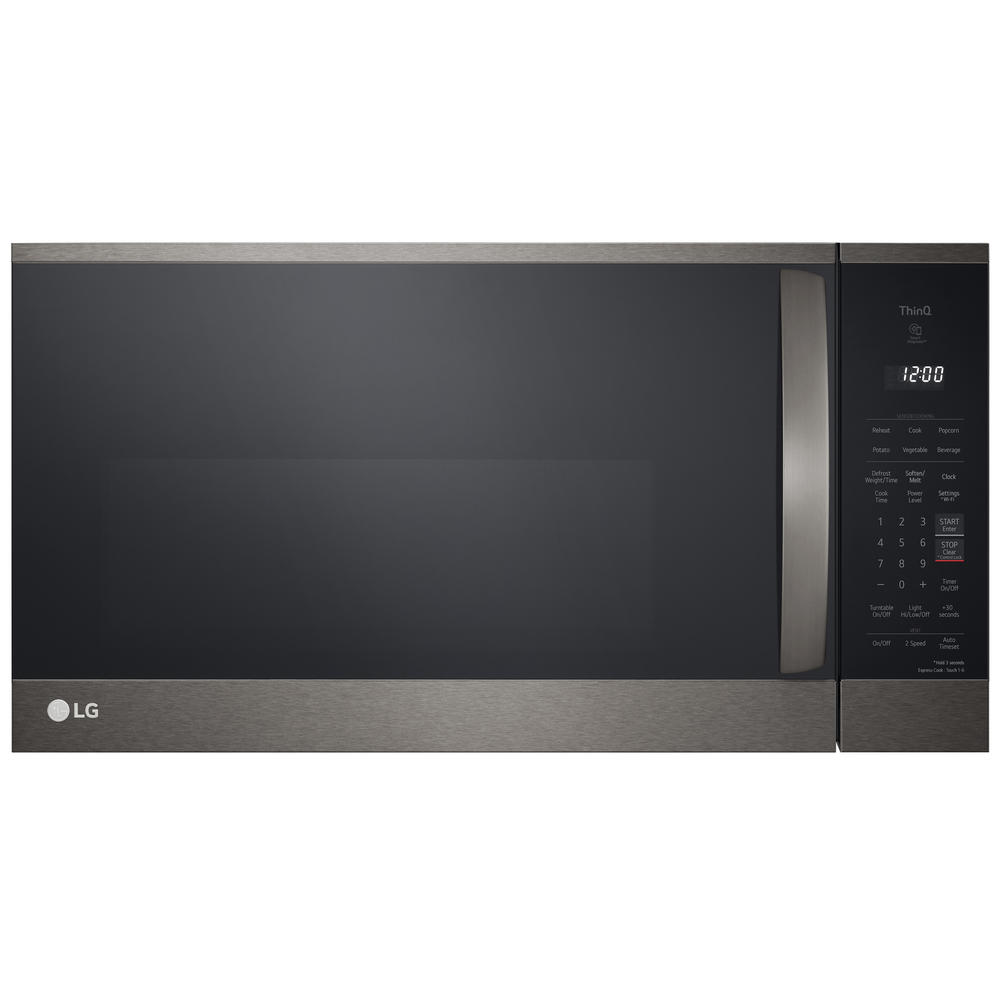 LG MVEM1825D  1.8 cu. ft. Smart Wi-Fi Enabled Over-the-Range Microwave Oven with EasyClean® - PrintProof&#174; Black Stainless Steel
