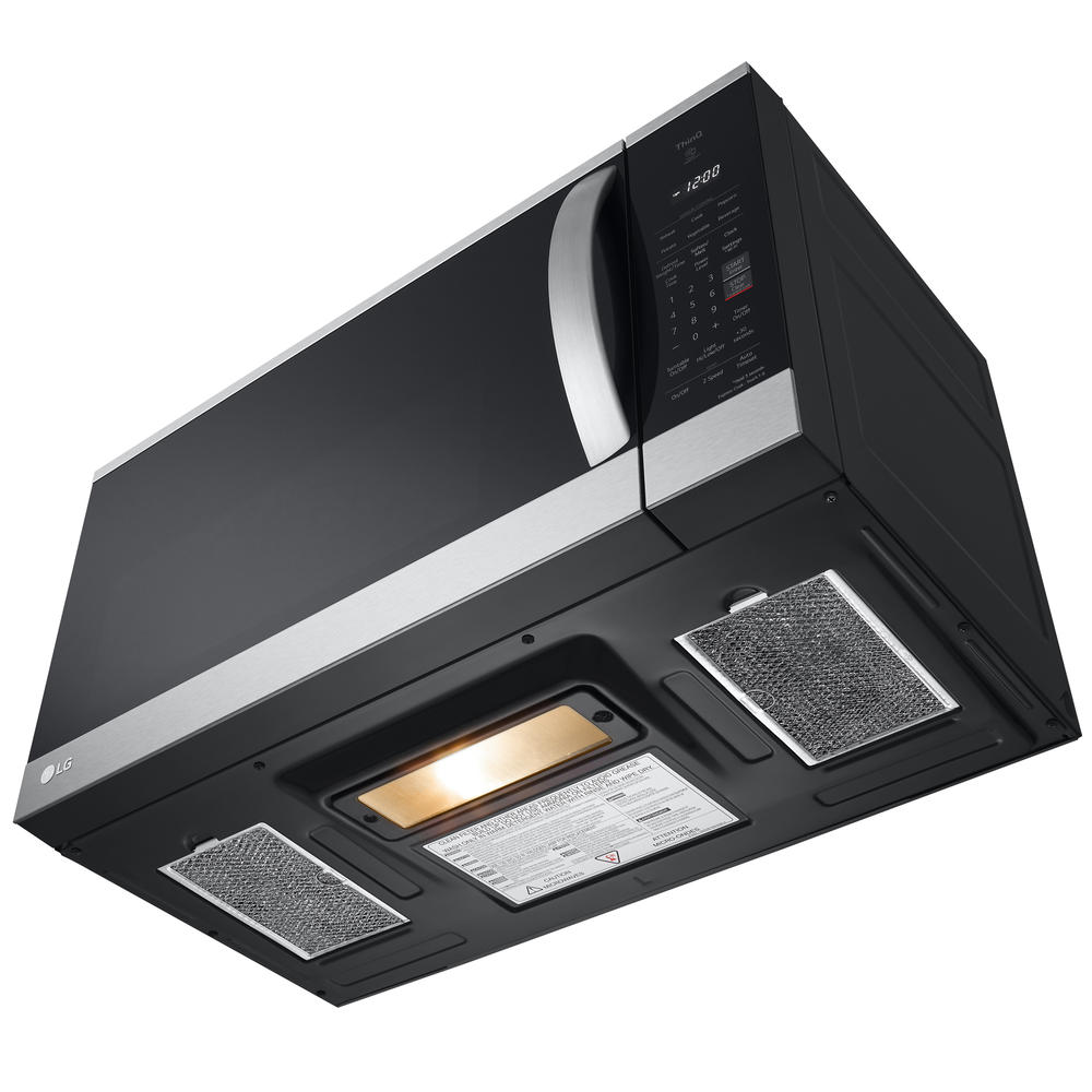 LG MVEM1825F 1.8 cu. ft. Smart WiFi Enabled OvertheRange Microwave