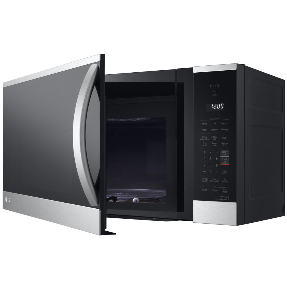 LG MVEM1825F 1.8 cu. ft. Smart WiFi Enabled OvertheRange Microwave