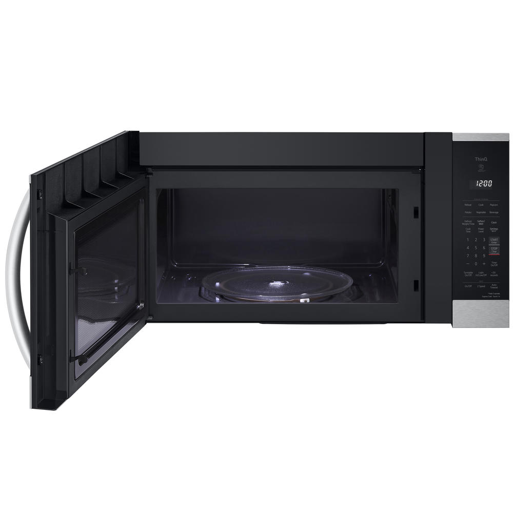 LG MVEM1825F  1.8 cu. ft. Smart Wi-Fi Enabled Over-the-Range Microwave Oven with EasyClean&#174; &#8211; PrintProof&#174; Stainless Steel