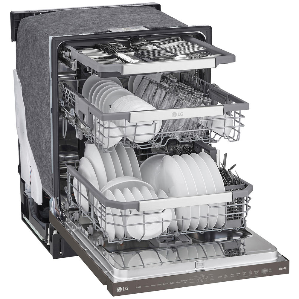 LG LDPS6762D Top Control WiFi Enabled Dishwasher with QuadWash® Pro