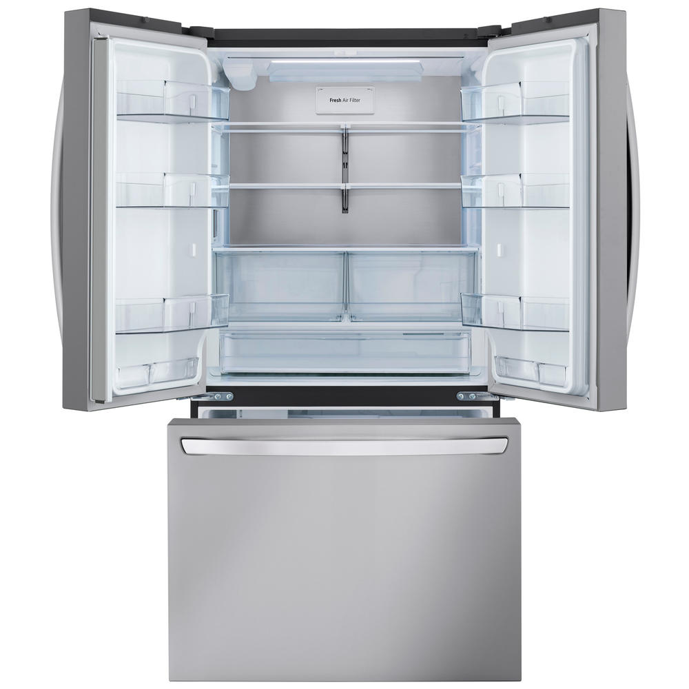 LG LRFLC2706S  27 cu.ft. Smart Counter-Depth Max French Door Refrigerator &#8211; Print Proof Stainless Steel