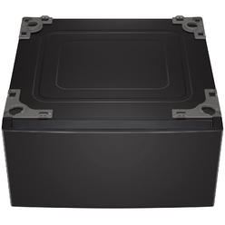 LG WDP6B 27" Laundry Pedestal Storage Drawer for Front Load Washer and Dryer with Basket &#8211; Black Steel