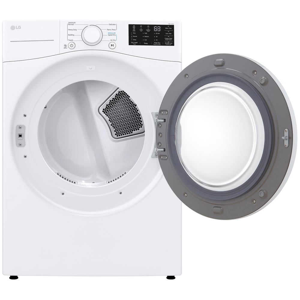 LG DLE3470W  7.4 cu. ft. Front Load Electric Dryer with Sensor Dry &#8211; White