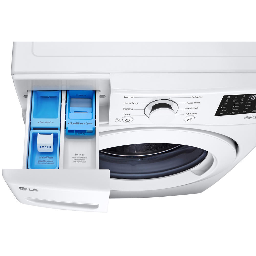 LG WM3470CW 5.0 cu. ft. Mega Capacity Closet Depth Front Load Washer