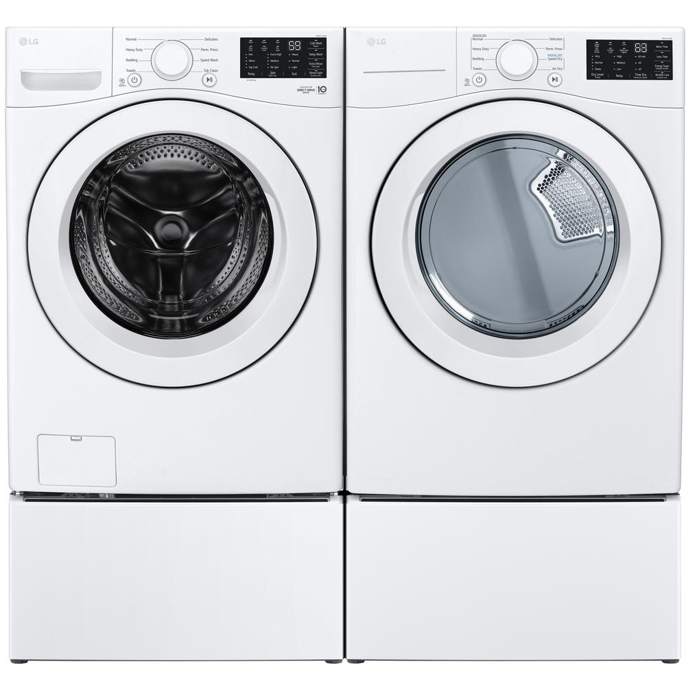 LG WM3470CW  5.0 cu. ft. Mega Capacity Closet Depth Front Load Washer &#8211; White