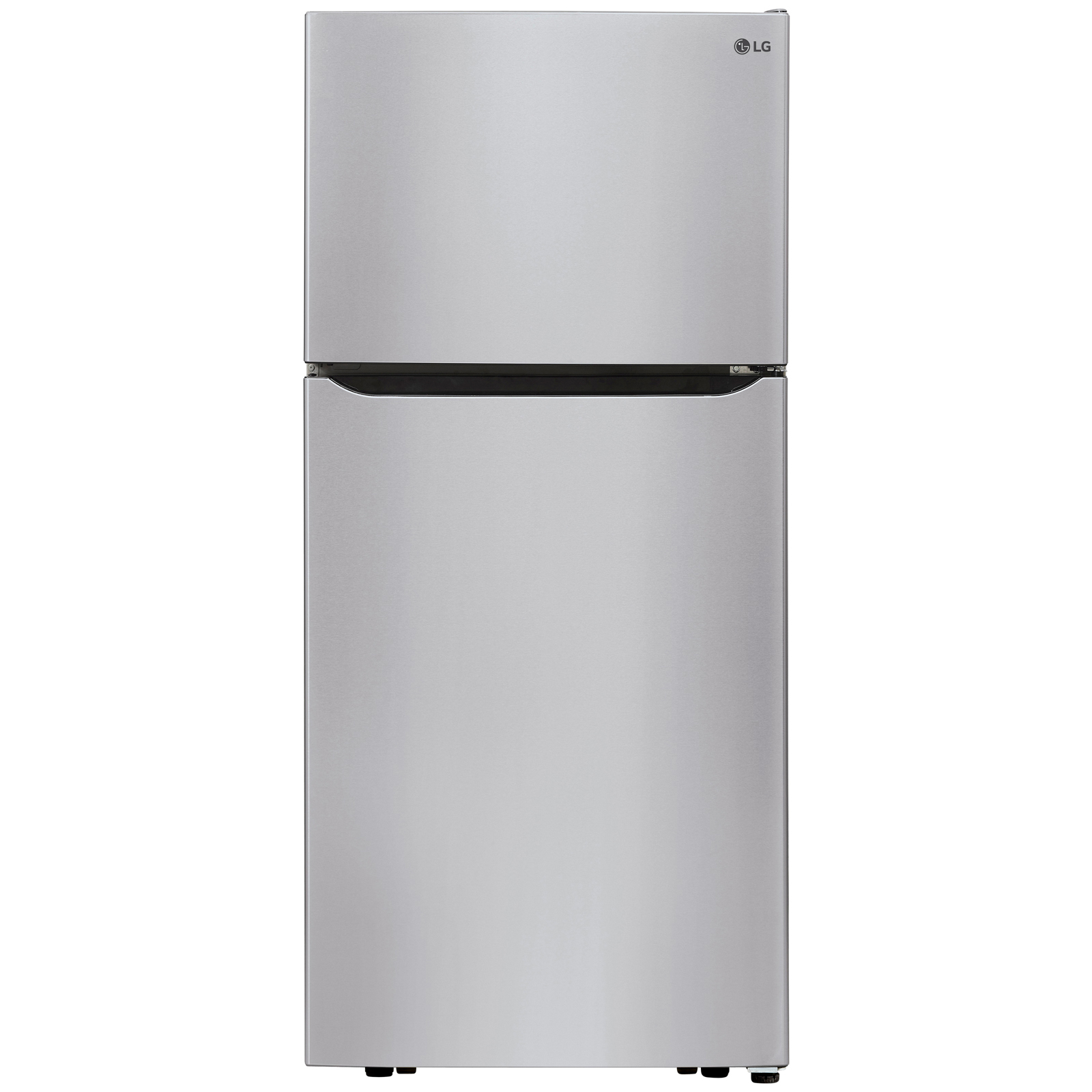 LG LTCS20030S-30"" width 20.2 cu. ft. top mount refrigerator with Ice maker- Stainless Steel
