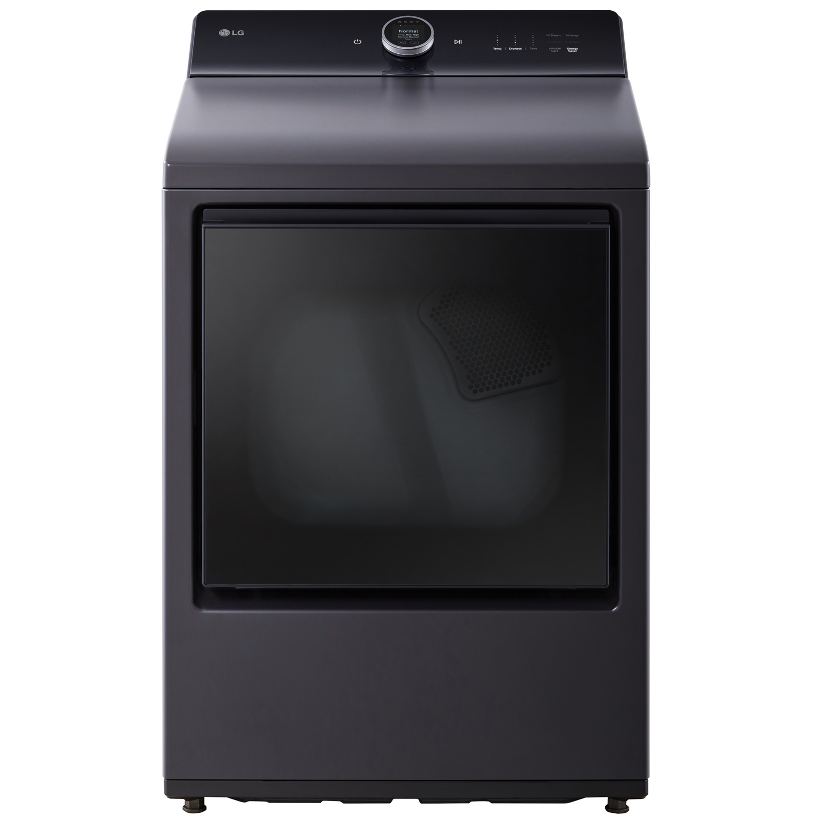LG DLEX8600BE Rear Control Dryer with EasyLoad Door AI Sensing and TurboSteamMatte  Black 73 cu ft