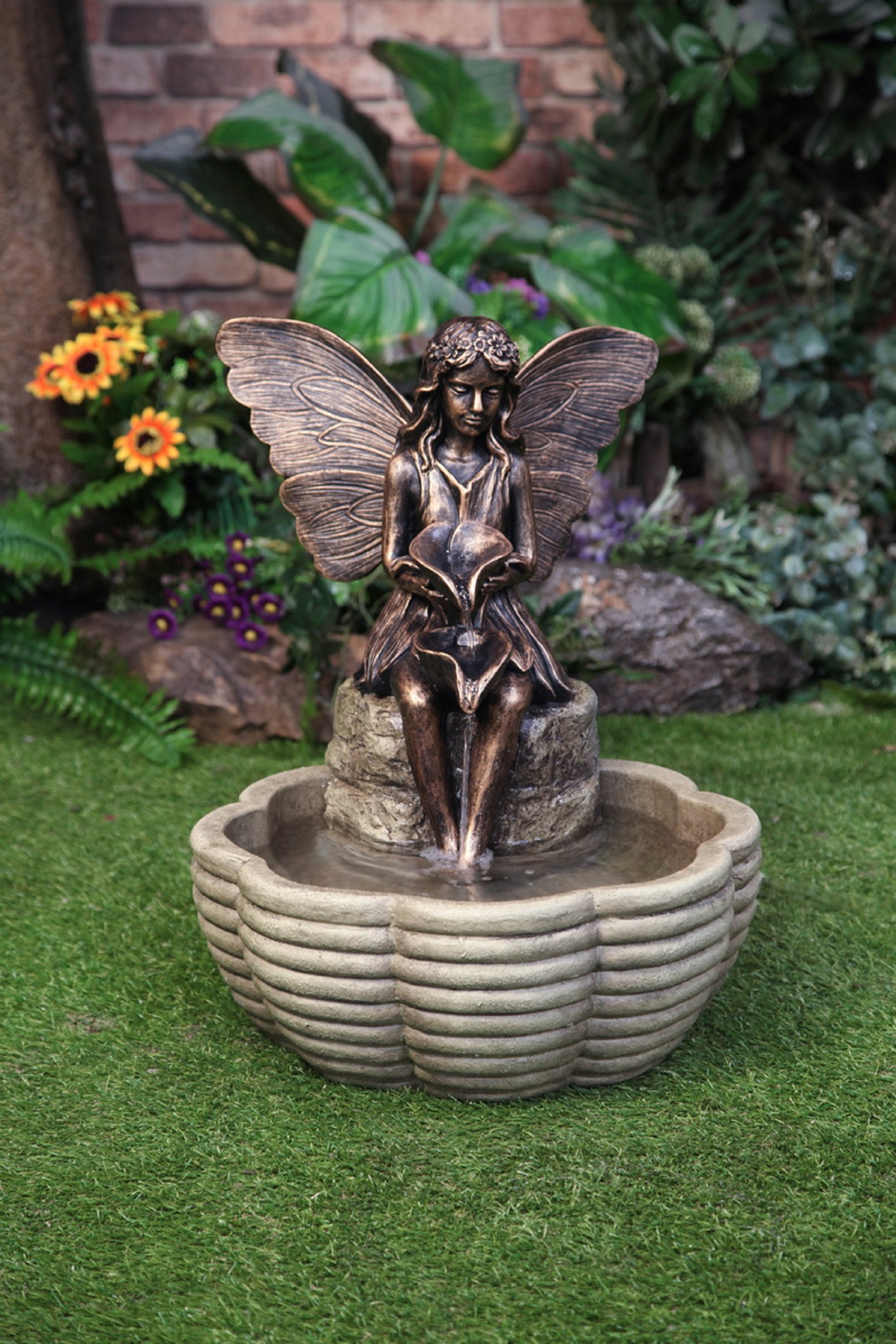 Essential Garden Angel Fairy Fountain Shop Your Way Online Shopping & Earn Points on Tools
