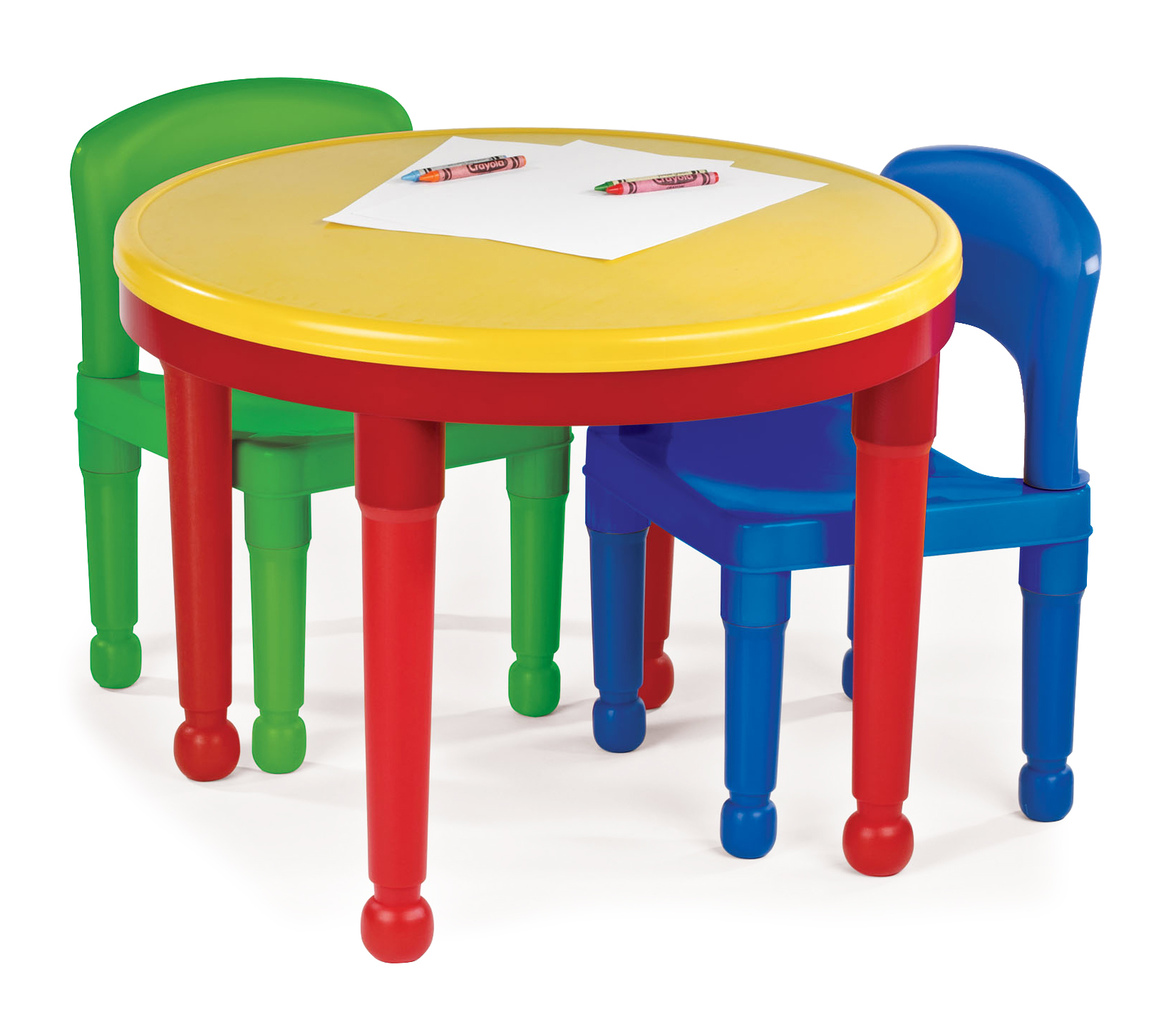 tot tutors plastic table and chair set