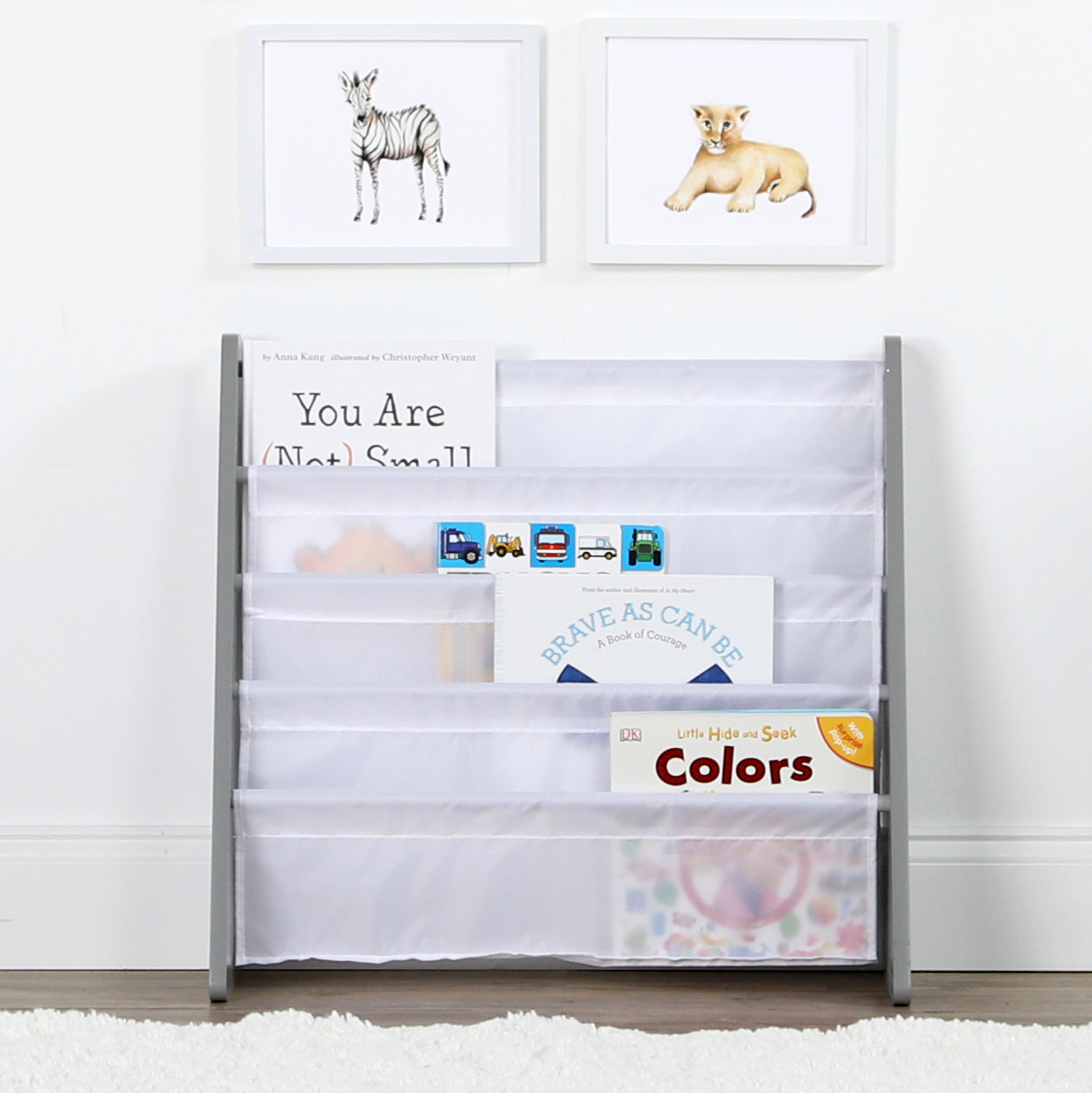 tot tutors kids book rack