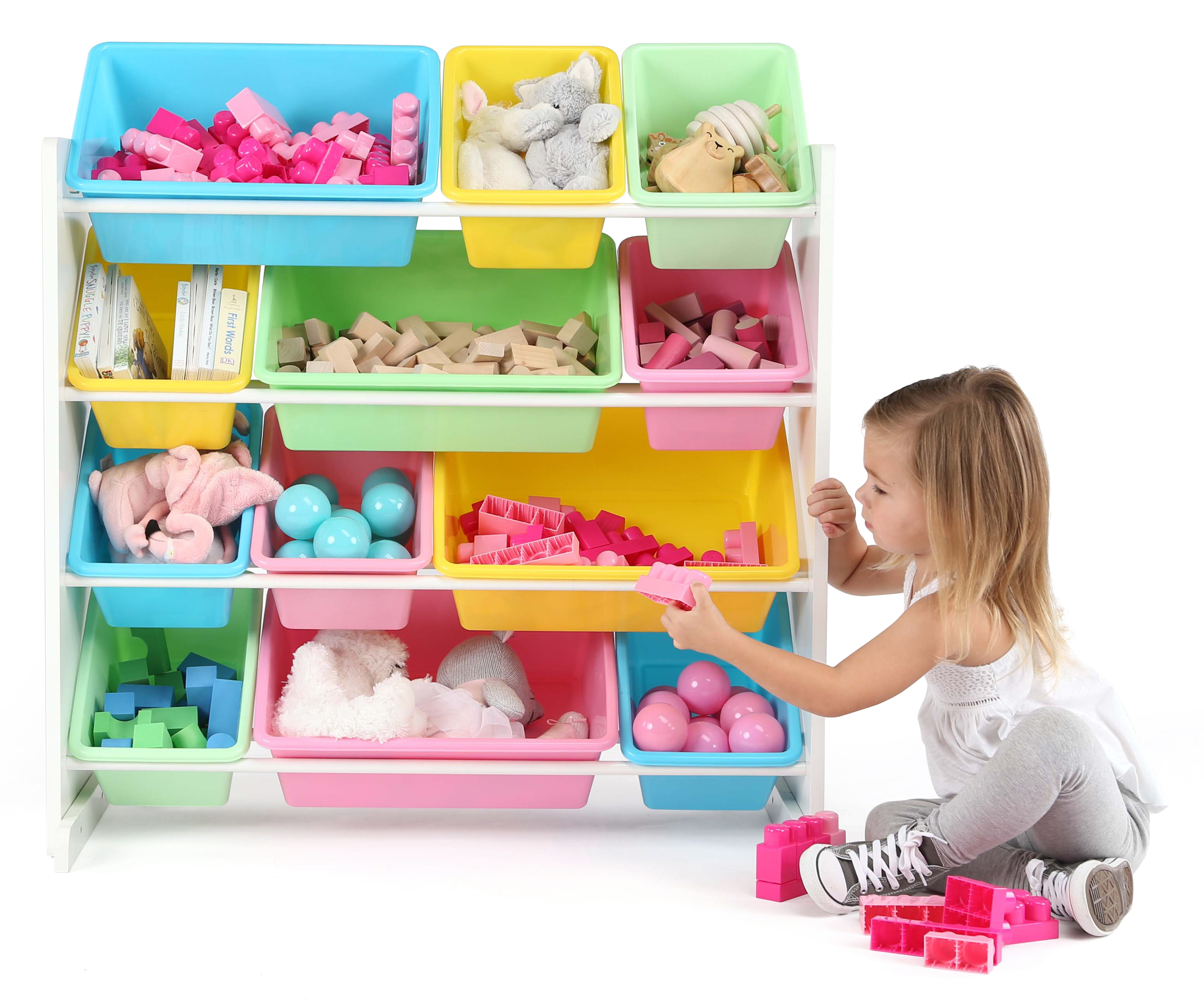 plastic bin toy organizer