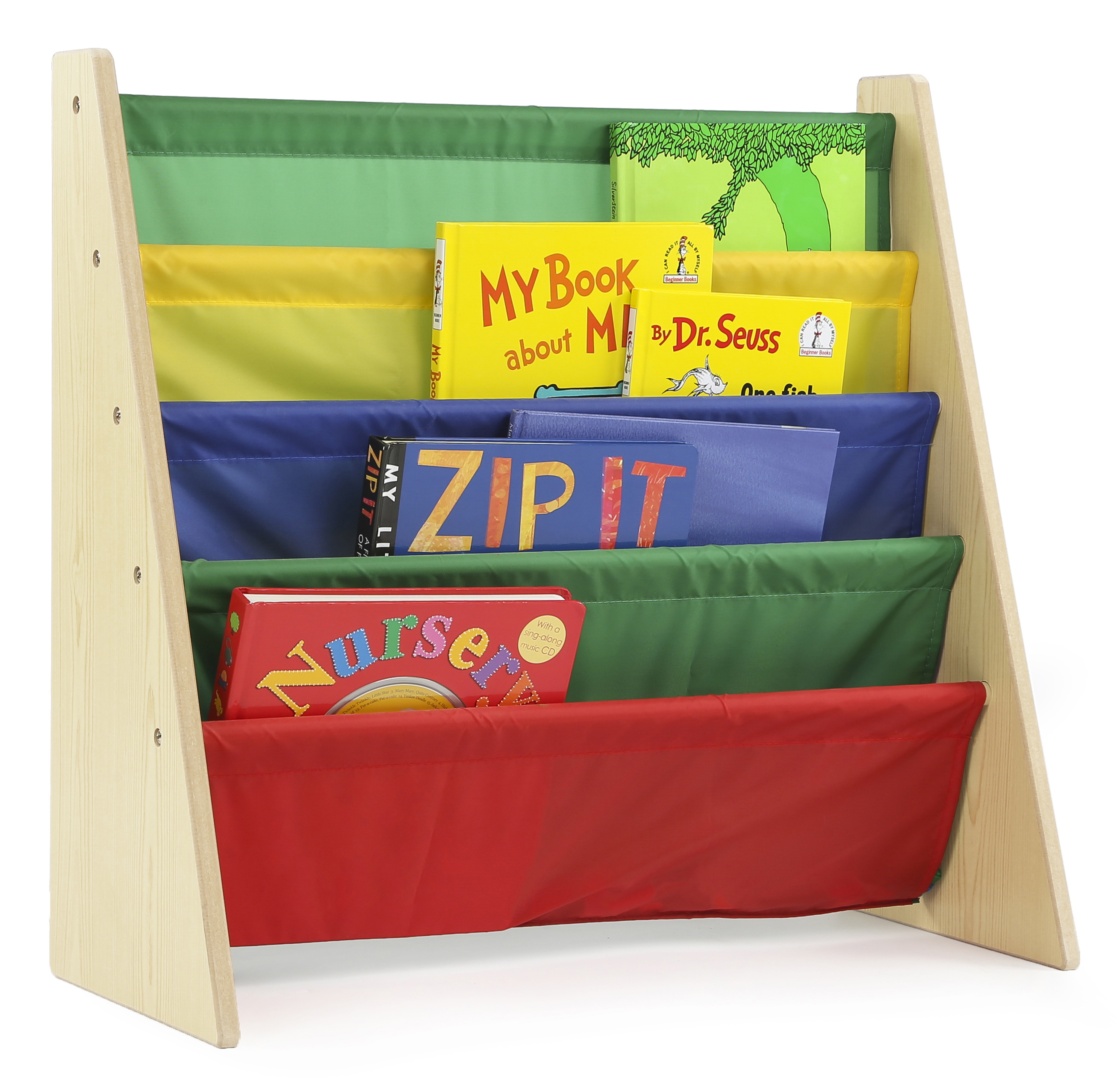 tot tutors kids book rack storage bookshelf