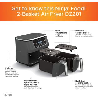 Shop Ninja Foodi Air Fryer 2Basket 6-in-1 Air Fryer – Sears