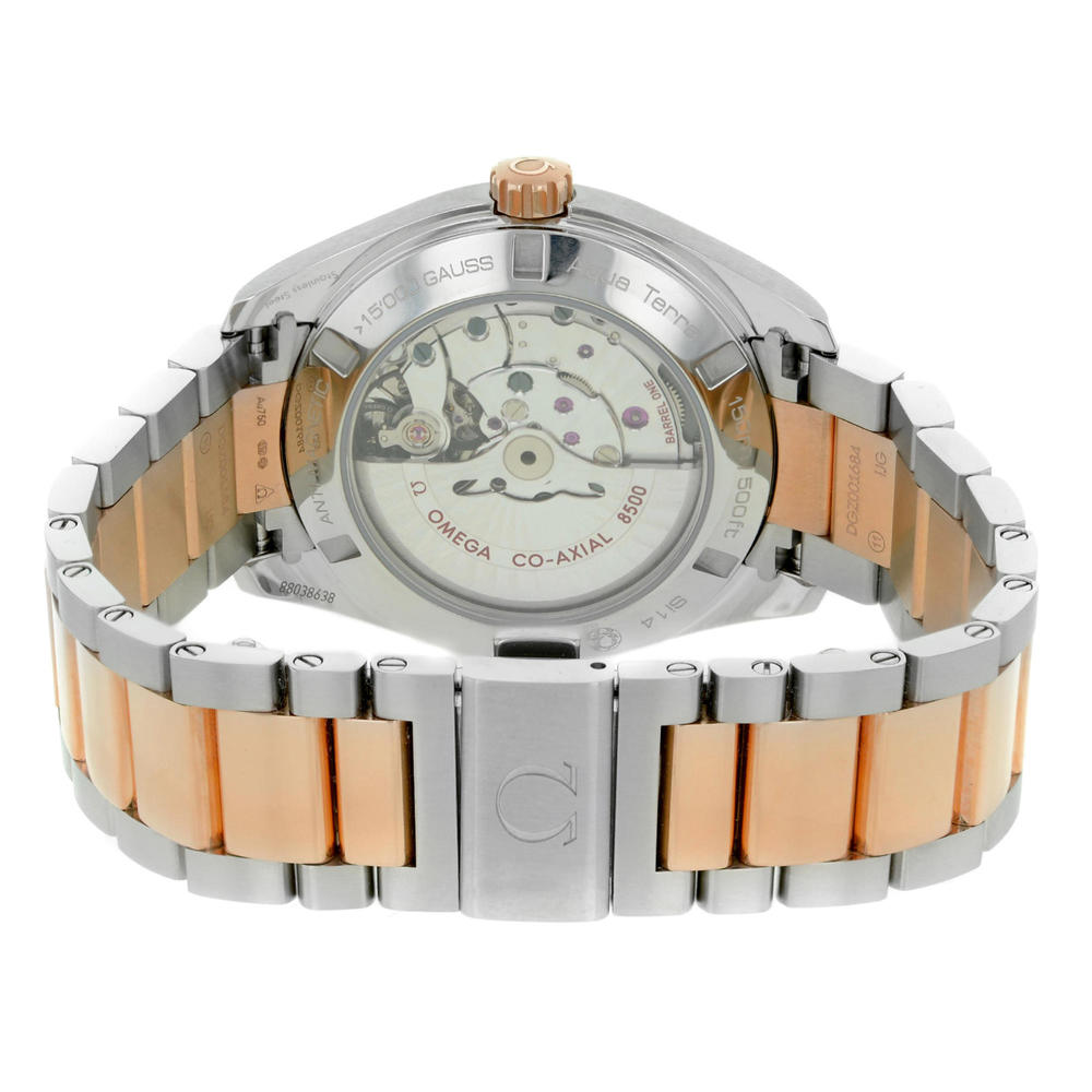 Omega 23120422102001 Men's Seamaster Aqua Terra 18K Gold Plated Automatic Watch