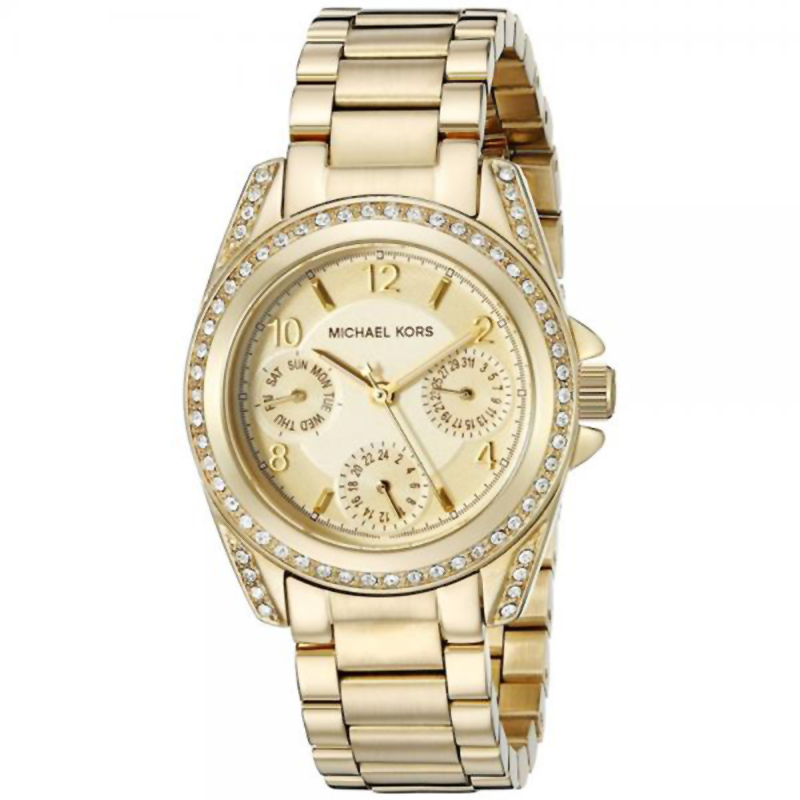 Michael Kors MK5639 Women’s Blair Stainless Steel Quartz Watch - Gold