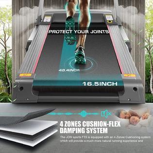 Ancheer Gray Foldable Treadmill Sears Marketplace