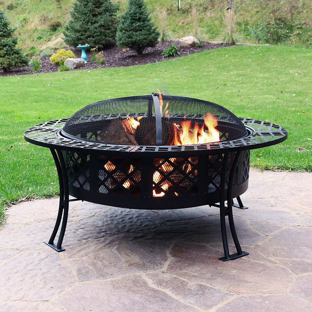 Fire Pits Fire Tables Black Sears