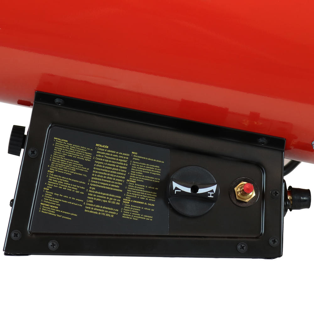 Sunnydaze Decor BAO-132 85000BTU Forced Air Propane Heater