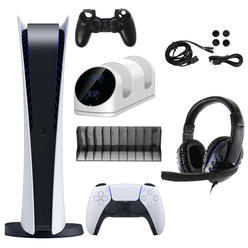 Sony PS5 Digital Console with Accessories Kit