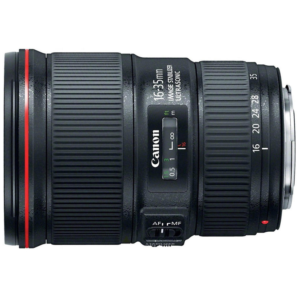Canon 9518B002 EF 16-35mm F/4 to f/22 F4L Ultra Wide Zoom IS USM Lens
