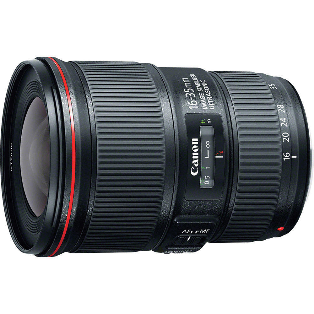 Canon 9518B002 EF 16-35mm F/4 to f/22 F4L Ultra Wide Zoom IS USM Lens