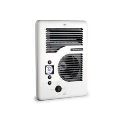 Cadet CEC163TW Cadet Recessed Electric Wall-Mount Heater: 1, 000W/1, 500W/1, 600W, 120/208/240V AC, 1 or 3-phase  CEC163TW