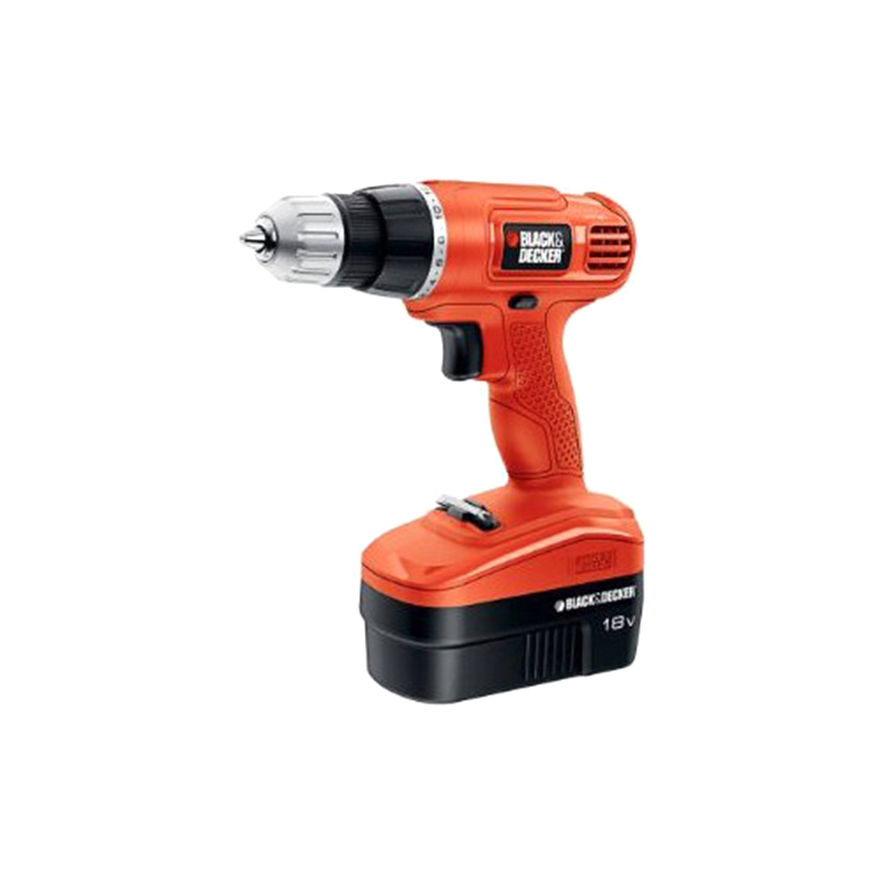 BLACK+DECKER GC1801 18V Cordless Ni-CD Drill with 24-Position Clutch