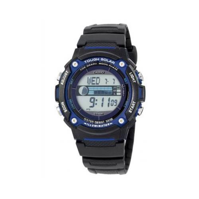 Casio WS210H-1AV Men's Tough Solar Watch - Black