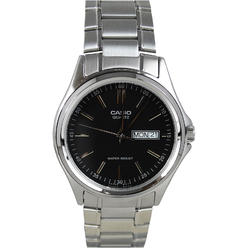 Casio MTP-1239D-1ADF Mens Enticer Quartz Analog Dial Watch&#44; Black