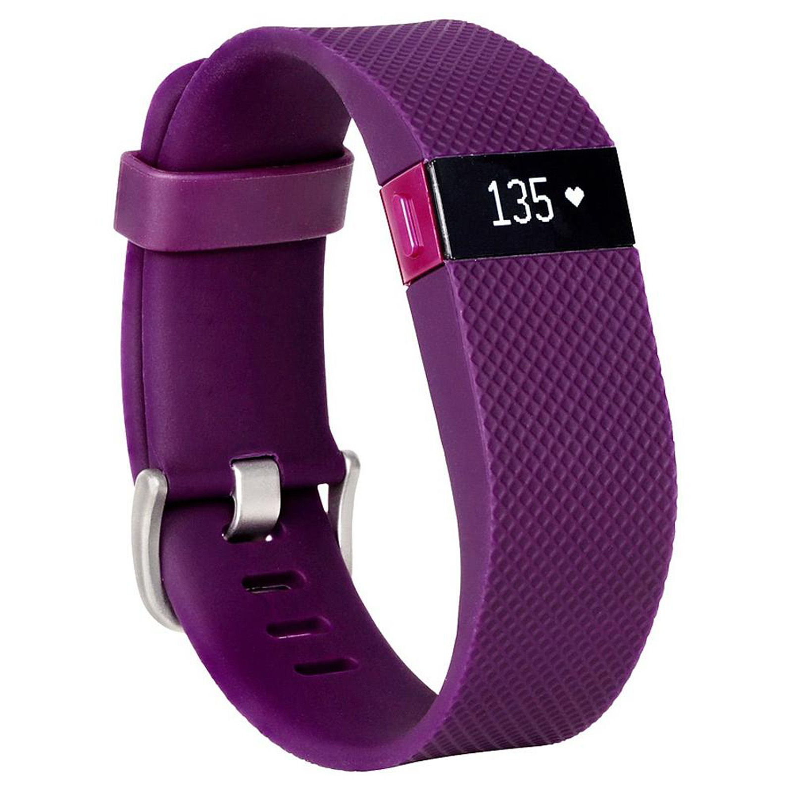 Fitbit Women's Charge HR 18mm Silicone Watch - Purple
