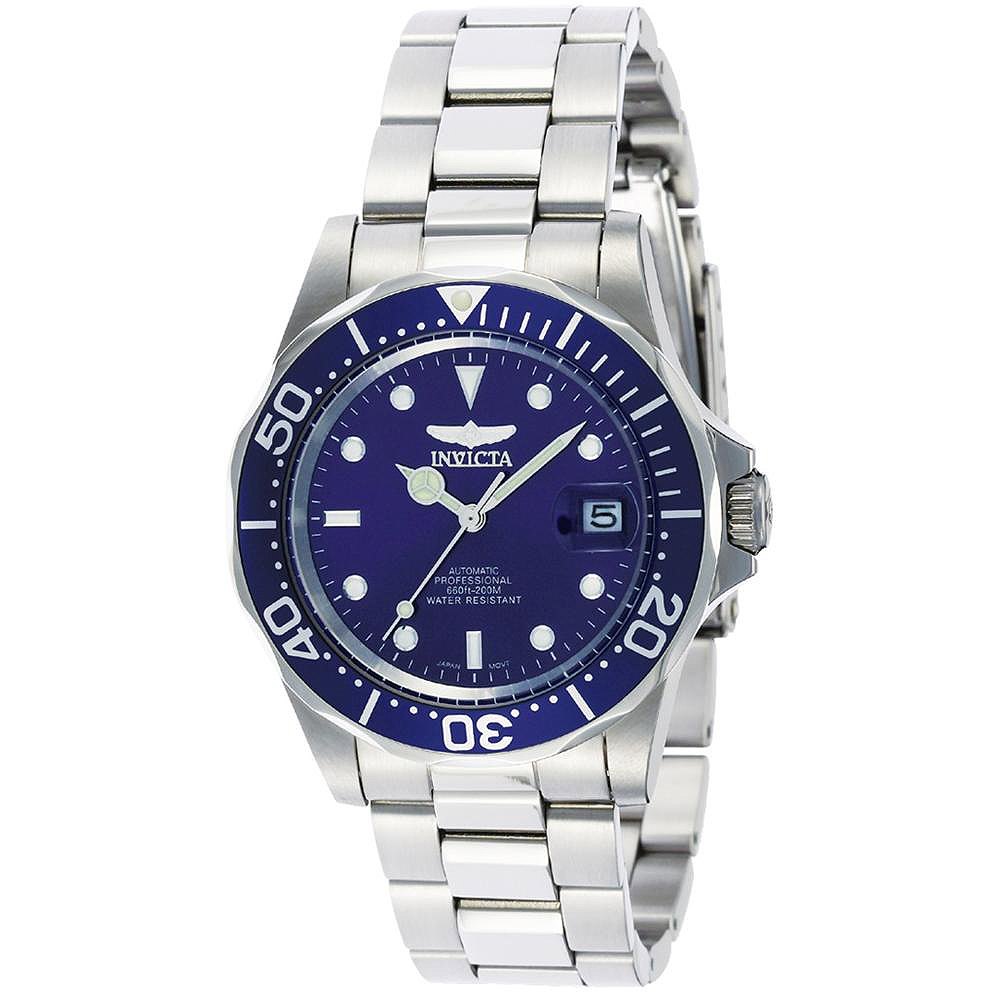 Invicta 9094 Men’s Pro Diver Stainless Steel Dress Analog Watch - Blue