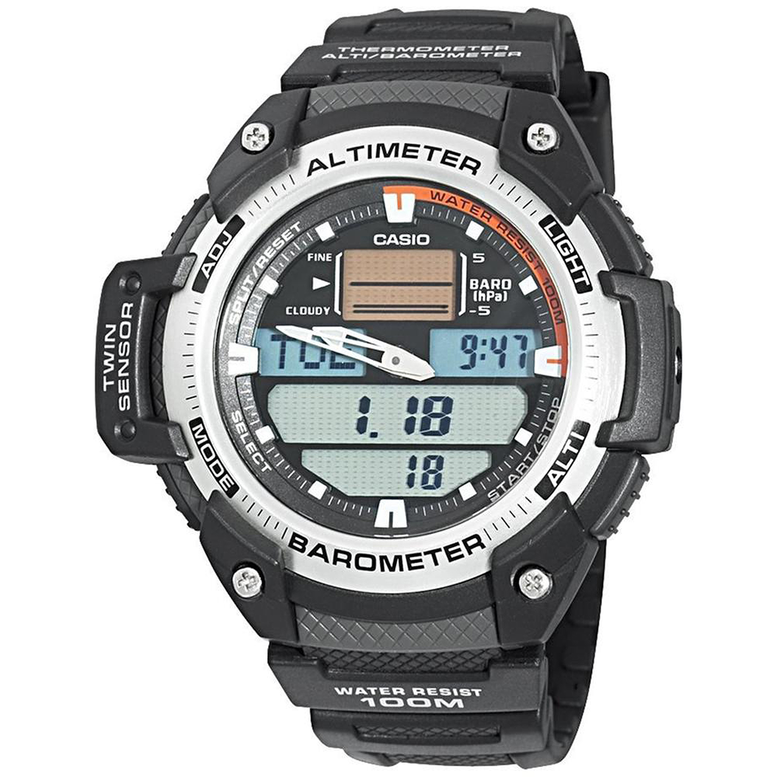Casio SGW400H1BV Men’s Sports Digital Watch with Thermo-Sensor