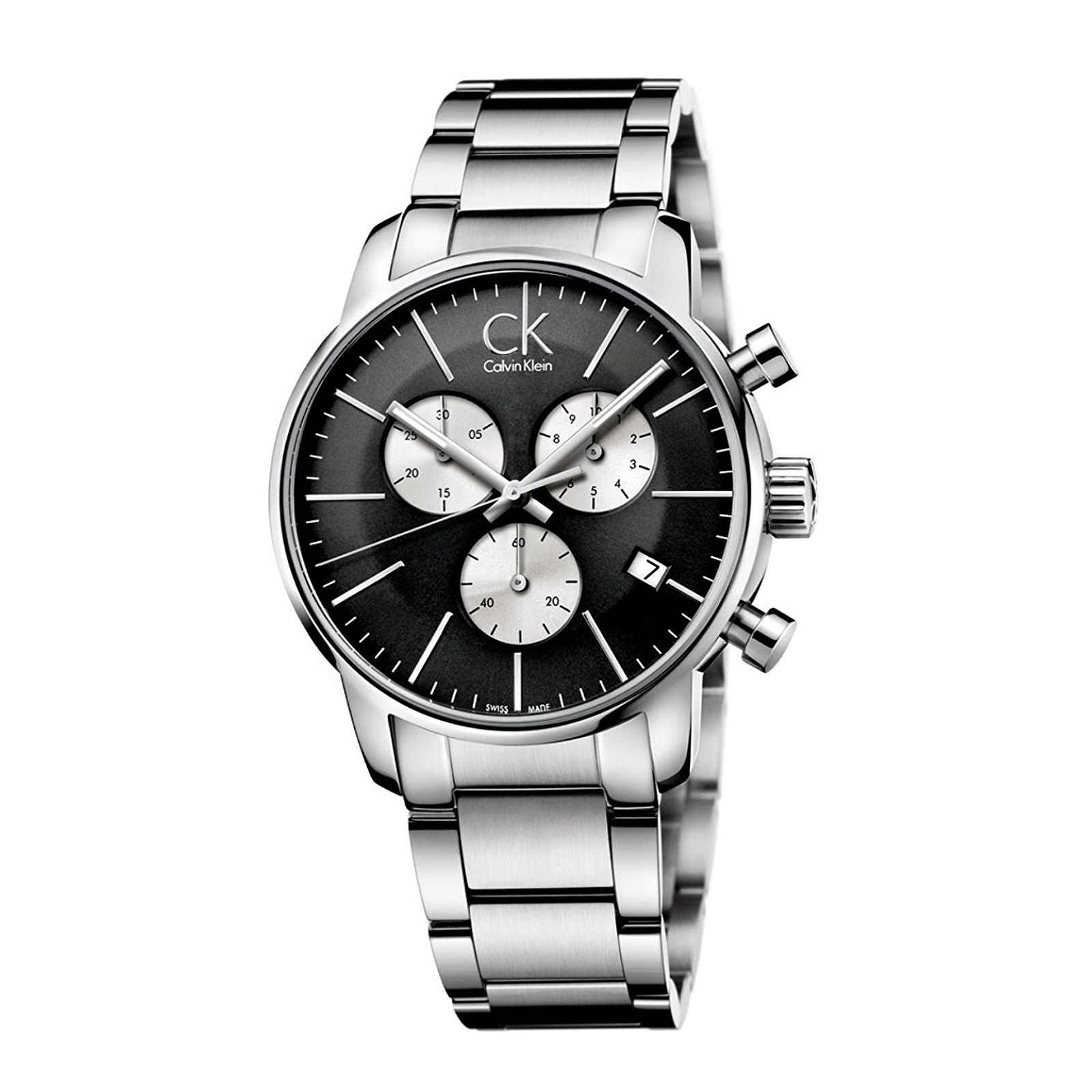 Calvin Klein K2G2714X Men's City Stainless Steel Watch - Silver