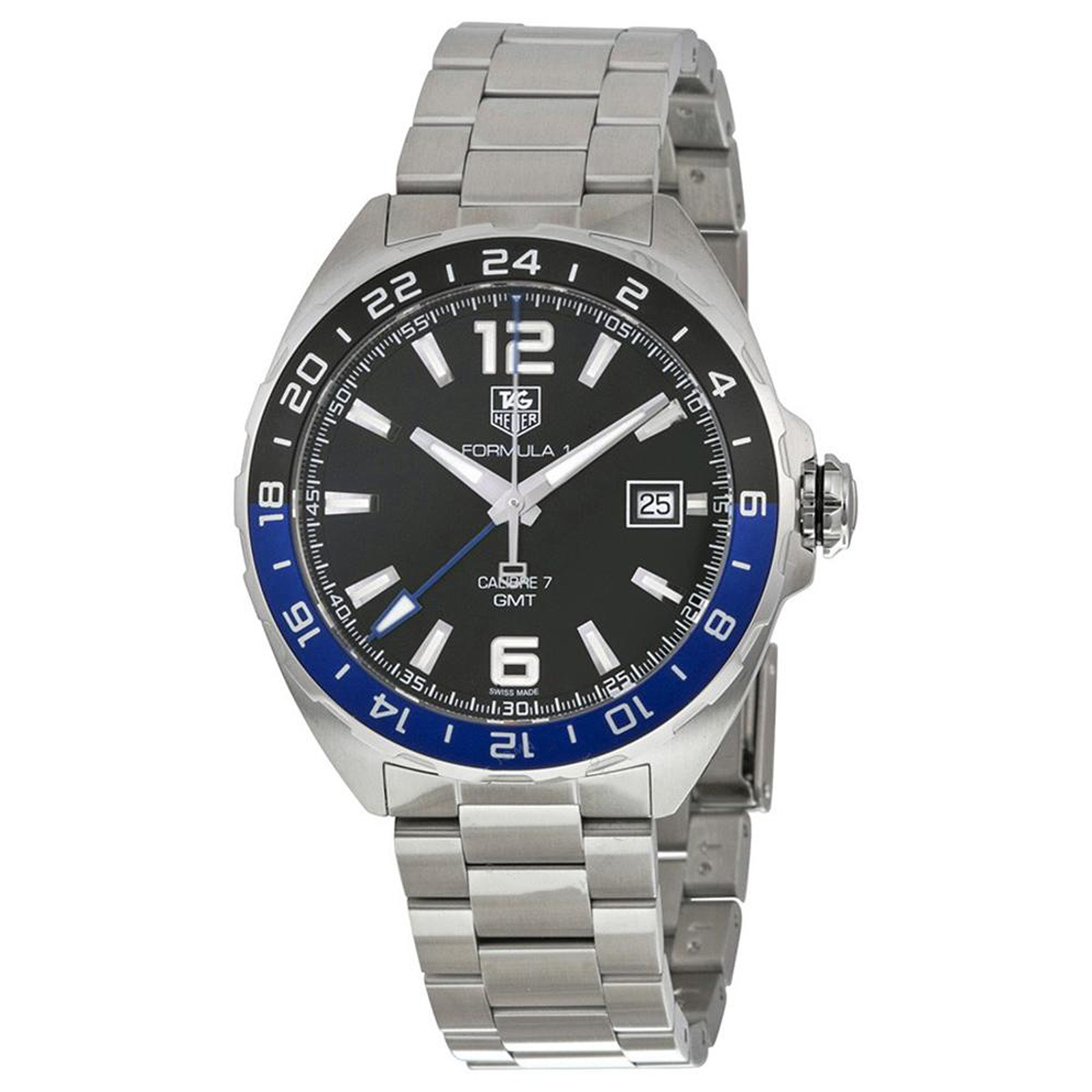 TAG Heuer Men’s Formula One Calibre 7 Stainless Steel Watch