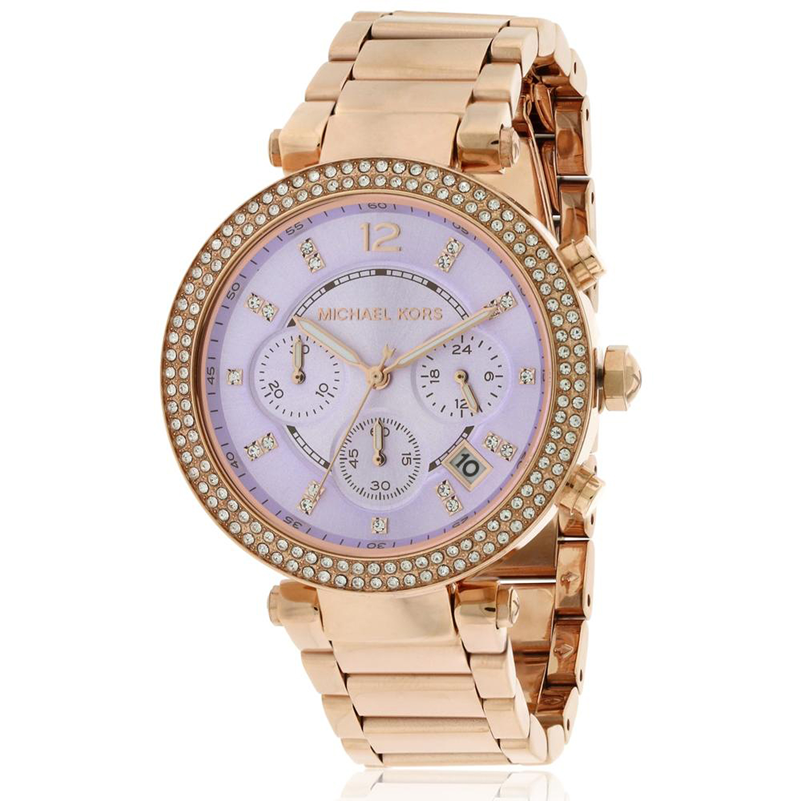 Michael Kors MK5491 Women’s Parker Stainless Steel Watch - Rose Gold