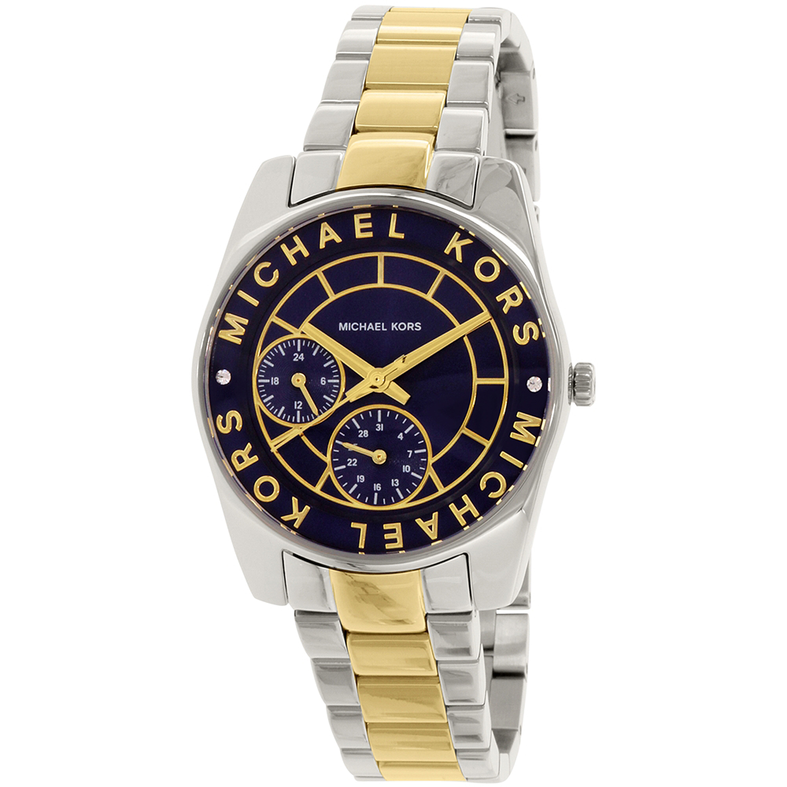 Michael Kors MK6195 Women's Ryland Stainless Steel Watch - Two-Tone