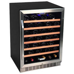 Edgestar 53 Bottle + 148 can Side-by-Side Wine & Beverage cooler center