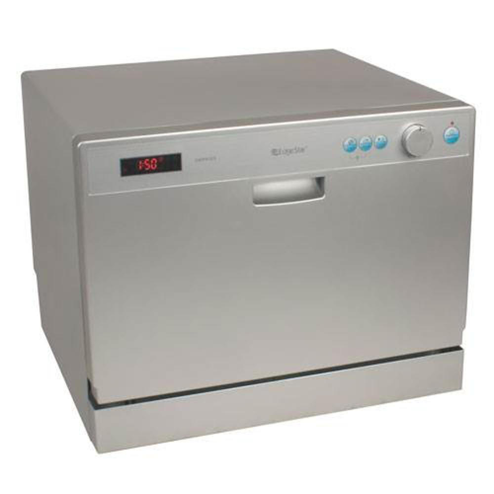 EdgeStar DWP61ES 6 Place Setting Countertop Dishwasher Stainless Steel
