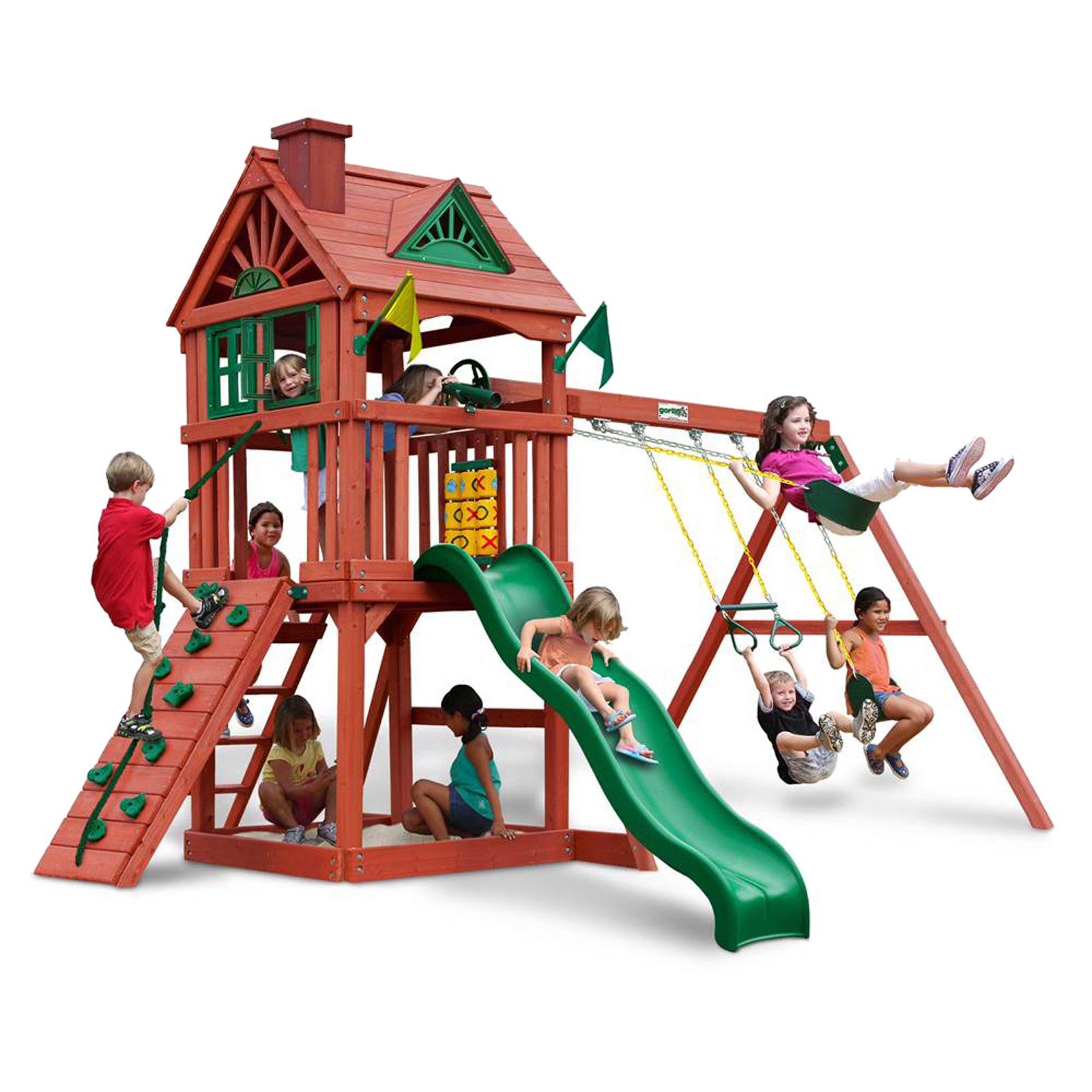 Swingsets Climbers Wood Kmart
