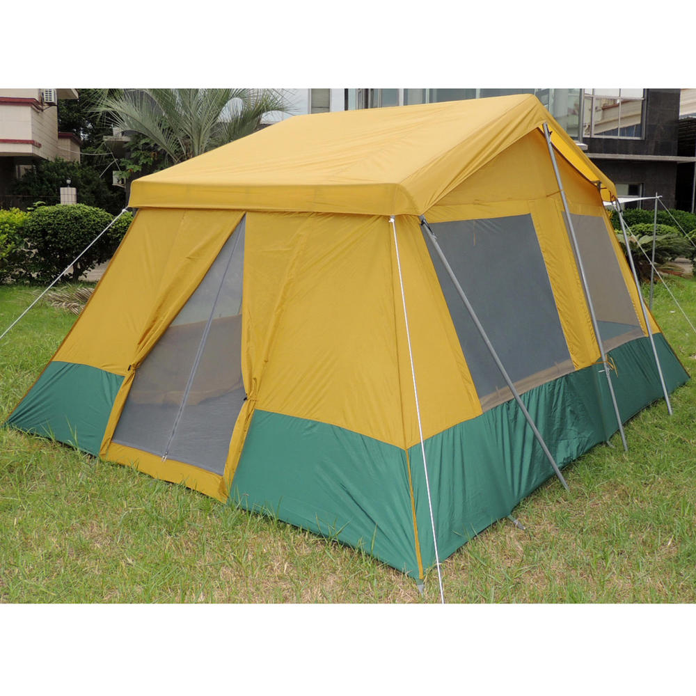 Pinnacle Tents 767 Cabin Tent with 2 Separate Sleeping Rooms