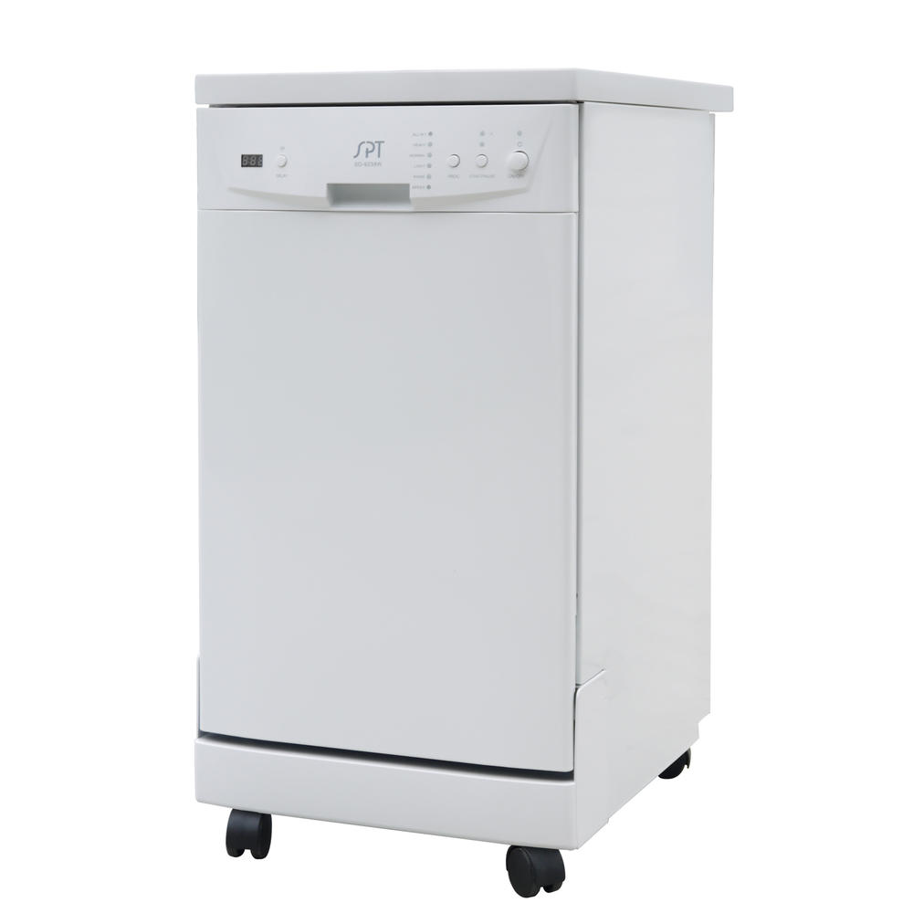 Sunpentown SD9241W 18” Portable Dishwasher with Energy Star - White