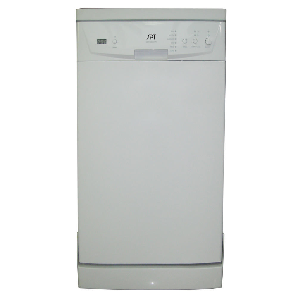Sunpentown SD9241W 18” Portable Dishwasher with Energy Star - White