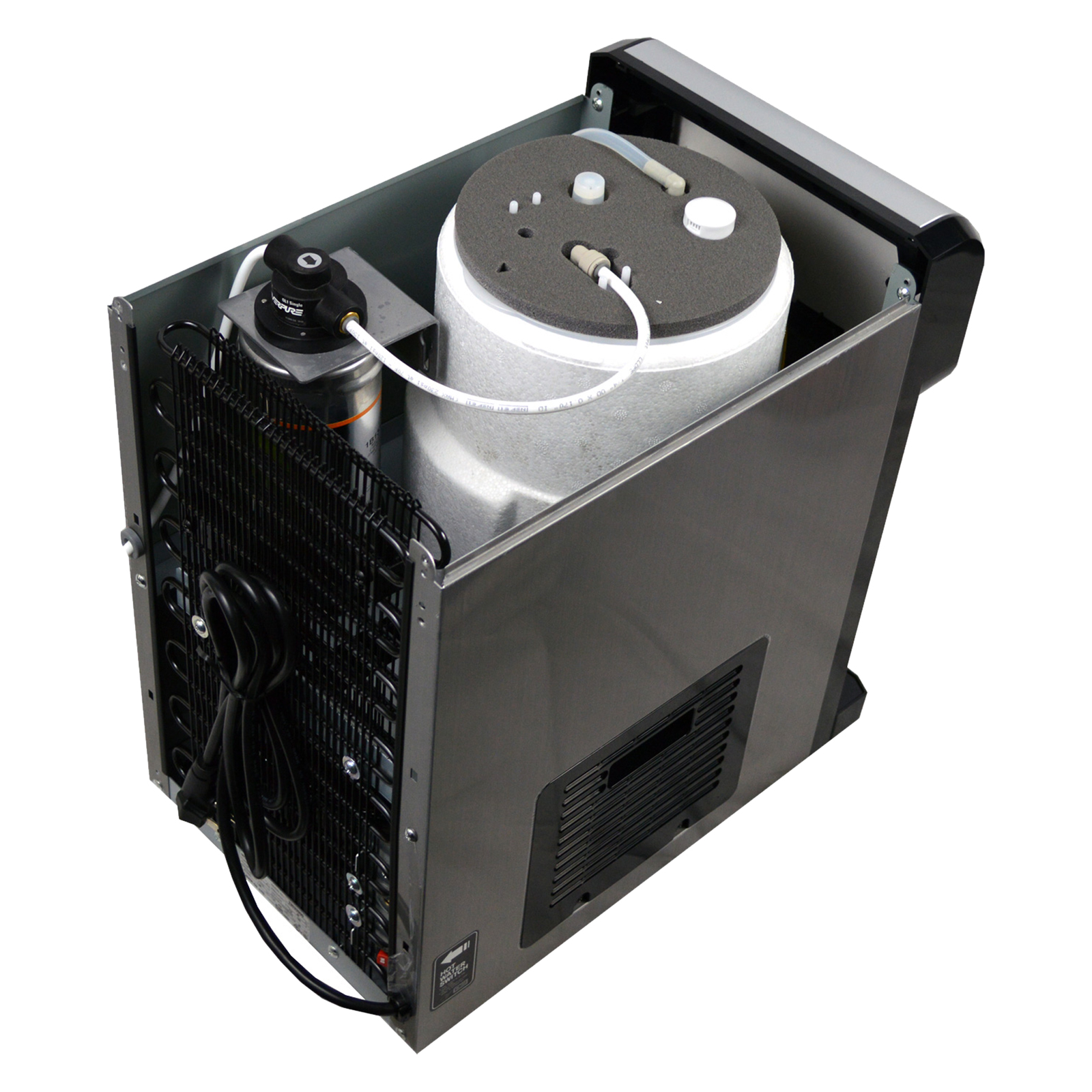 clover d1 hot and cold countertop bottleless water dispenser